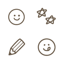 simple small emoji