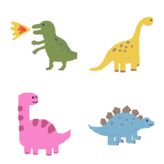 cute Dinosaur emoji.