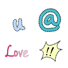 Speckled font & cute icon