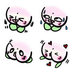 Momo-chan's cute emoji