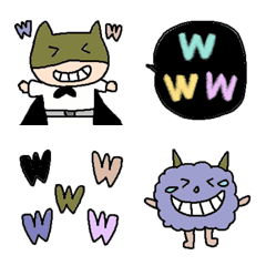 Various laugh set emoji5