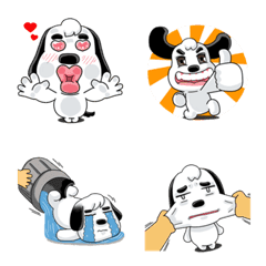 Emoji, PungPung - A funy dog