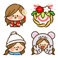 Kawashufu [New Year]emoji