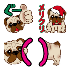 Pug-dog  pretty much Emoji