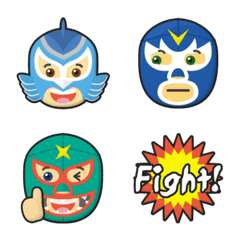 pro wrestling maskman emoji part5