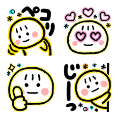 ontama neon emoji