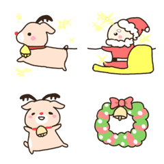 もっちりゆるかわいいクリスマス絵文字 Line絵文字 Line Store
