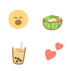 LUNCH,TEA,DINNER,Simple emoji