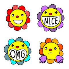 Flower Face Emojis