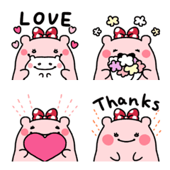 Cute bear emoji that conveys feelings