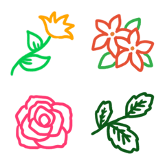 オトナ可愛い♥️線画 花&植物