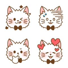 Mofumofu cat emoji