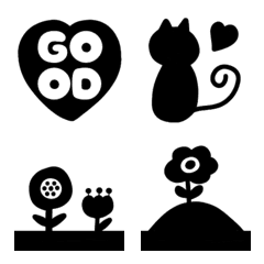 Scandinavian style emoji like a story