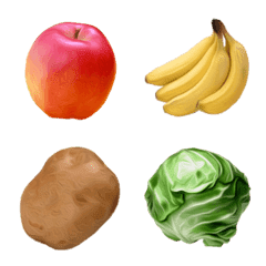 Fruits and Vegetables Emoji