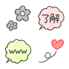 Doodle style cute emoji 2