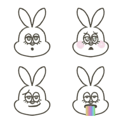 White rabbit Jessie