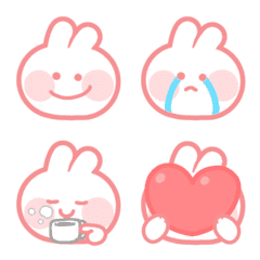 Simple Pink Rabbit HO-ONG