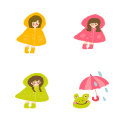 雨衣少女們