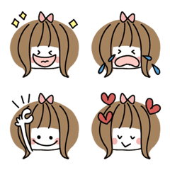 natural girl Emoji