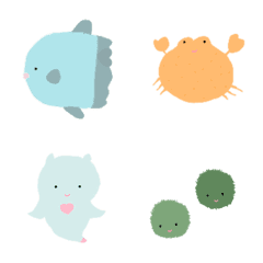 friendly sea creatures
