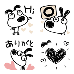 Dog Bowpie Heart Emoji