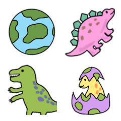 dinosaurs Emoji 2
