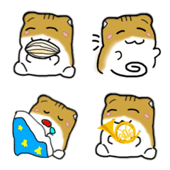 hamster puni-chan emoji