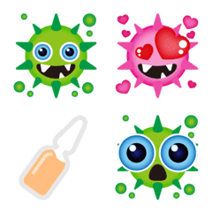 Happy Virus Emoji