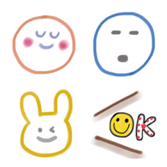 The everyday use colorful emoji Part2