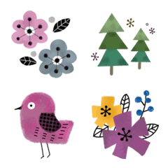 Cute adult  Nordic  Emoji