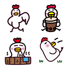This is a chicken emoji