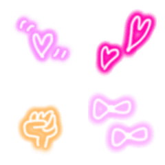 neon emoji nicochan