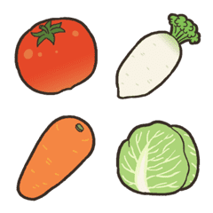 kabiemoji2 vegetable