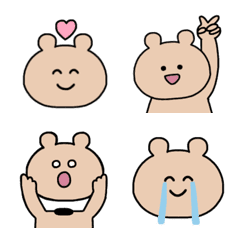 brown bear Emoji 1
