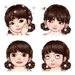 Nami double cute emoji