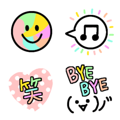 colorful life emoji 
