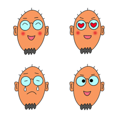 funny face men's emoji