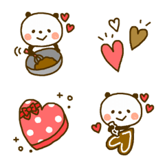 Cute valentine emoji