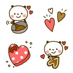 Cute valentine emoji