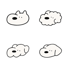 Dog good night emoji