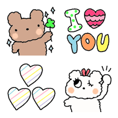 Various set emoji 98adult cute simple