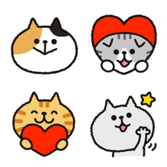 Cats Emotion Face Emoji 2