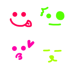Simple emoji colorful