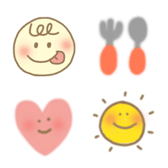 simple smile cute kawaii lovely emoji 