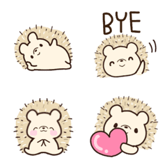 little  Hedgehog  emoji 2