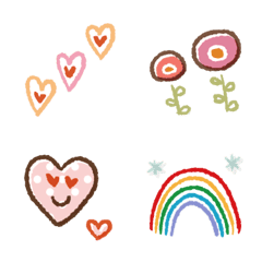 Handwriting Emoji vol.4 - feelings-