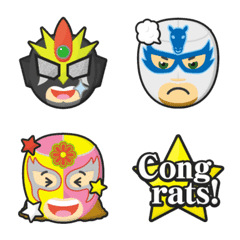 pro wrestling maskman emoji part6