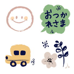 Otona color simple emoji