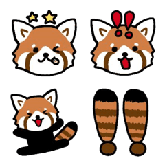 Expressive Red panda