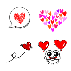 อิโมจิไลน์ kiyosuke no heart emoji.